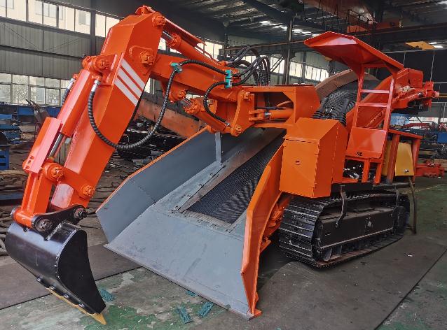 挖掘的時(shí)候，扒渣機(jī)出現(xiàn)大臂無力或整車無力等情況，是怎么回事呢？